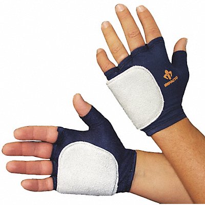 IMPACTO 50310110022 Impact Gloves S Bl/Gr SuedeLeather Right