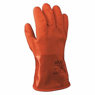 SHOWA 460M08 Cut Resist Gloves PVC M Orange PR