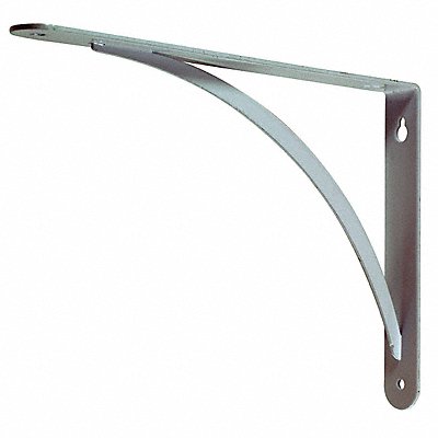 GRAINGER 33TZ35 Shelf Bracket Steel 9 x 6-1/2