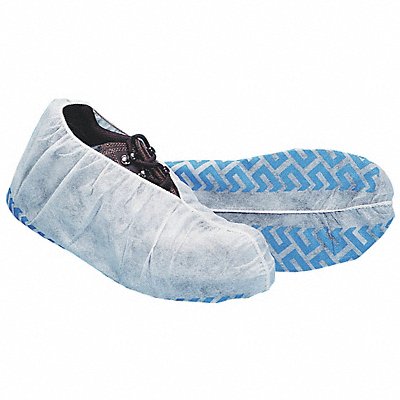 KEYSTONE SCNWINSLRGWHITE Shoe Covers L White Polypropylene PK300
