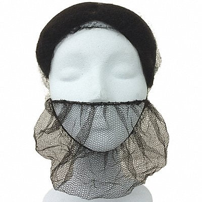 KEYSTONE 112HPIBROWN Beard Cover 18in Brown Nylon PK1000