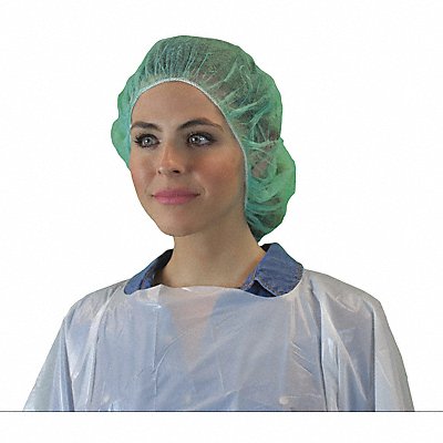 KEYSTONE 110NWI1021GREEN H9099 Bouffant Cap 21in Green PP PK100