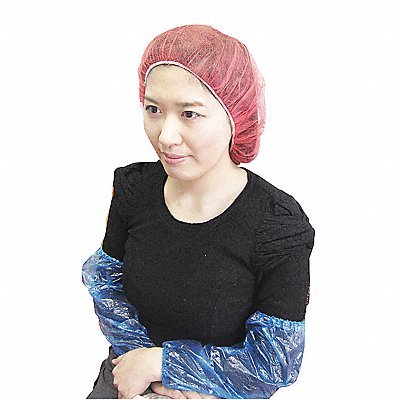 KEYSTONE 110NWI1021RED H9099 Bouffant Cap 21in Red PP PK1000