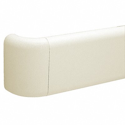 PAWLING CORP BR500P122 Handrail Ivory 5-1/2 in H 18.5 lb.