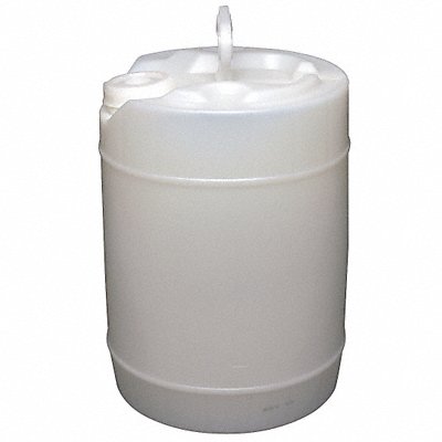 GRAINGER GBTH5RSCN Pail Plastic Natural Screw Top Lid