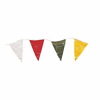 ANNIN FLAGMAKERS 491100 Pennant String Multicolor 100 ft.