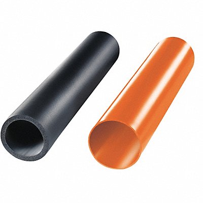 VINYLGUARD 31CVC1900O Conveyor Roller Cover PVC Orng 60 in L