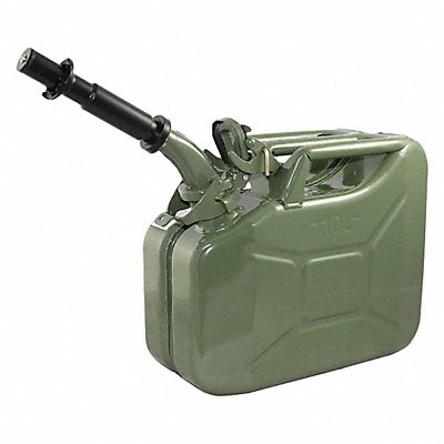 WAVIAN 223810 Gas Can 2.5 gal Green Include Spout