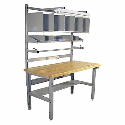 PRO-LINE IWBPB6030M Packing Table Solid Maple 750 lb