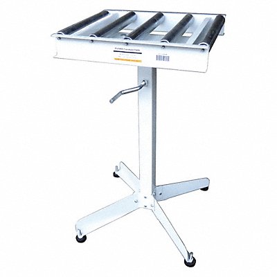GRAINGER 33VE04 Horizontal. Roller 26.5 to43.5 H 500 lb Cap.