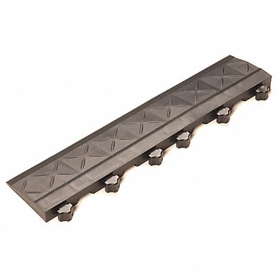 ERGO ADVANTAGE SAFE-FLEX A4B Mat Ramp Black 4 in x 18 in PK10