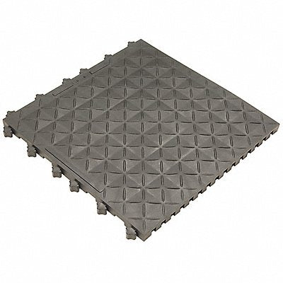 ERGO ADVANTAGE SAFE-FLEX ESDA1B Antifatigue Mat Black 18 x 18 PK10