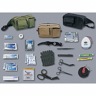 EMI 9128 Emrgncy Medical Kit 42 Components Brn