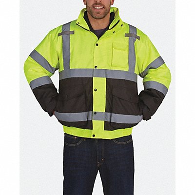 UTILITY PRO UHV563XLYB Jacket with Removable Liner XL Yellow/Blk