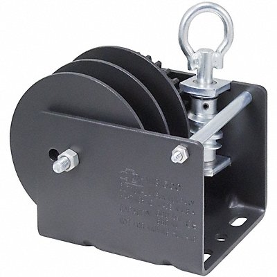 DUTTON-LAINSON WG1500 1500Lb Worm Winch  Split -Loop0