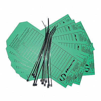 HAWS SP170 Inspection Tag Paper Stock Grn 9 L PK25