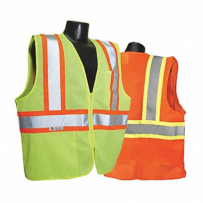 RADIANS SV2252ZGMXL 2 Tone Class Ii Safety Vests X Large Mi