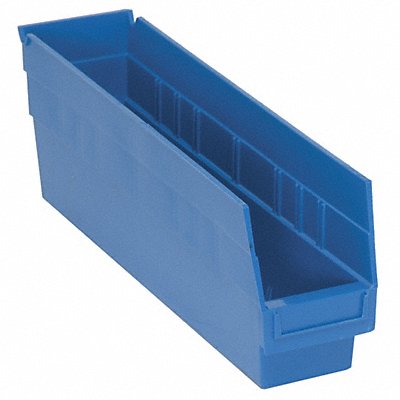 QUANTUM STORAGE SYSTEMS QSB803BL G7028 Shelf Bin Blue Polypropylene 8 in