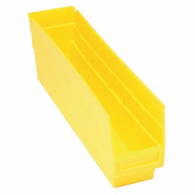 QUANTUM STORAGE SYSTEMS QSB803YL G7028 Shelf Bin Yellow Polypropylene 8 in