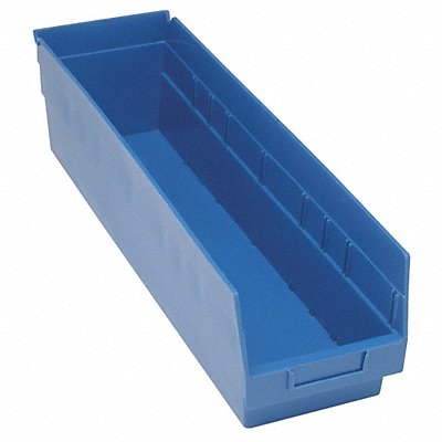 QUANTUM STORAGE SYSTEMS QSB806BL G7031 Shelf Bin Blue Polypropylene 8 in