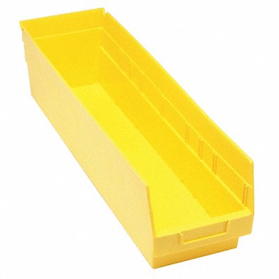 QUANTUM STORAGE SYSTEMS QSB806YL G7031 Shelf Bin Yellow Polypropylene 8 in