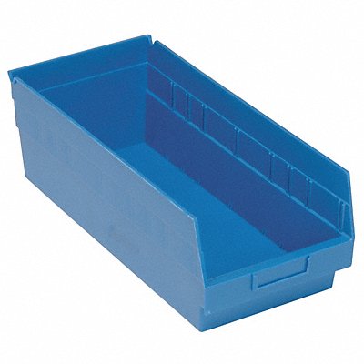 QUANTUM STORAGE SYSTEMS QSB808BL G7033 Shelf Bin Blue Polypropylene 8 in