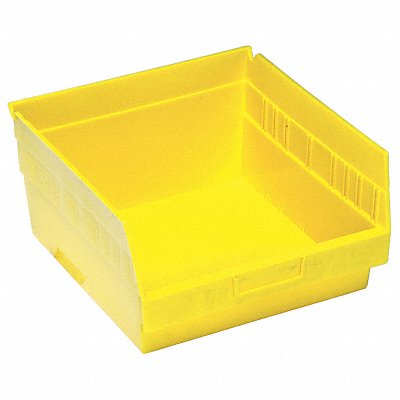 QUANTUM STORAGE SYSTEMS QSB809YL G7034 Shelf Bin Yellow Polypropylene 8 in