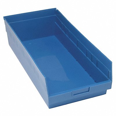 QUANTUM STORAGE SYSTEMS QSB816BL G7037 Shelf Bin Blue Polypropylene 8 in