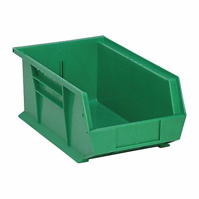 QUANTUM STORAGE SYSTEMS QUS241GN G7040 Hang and Stack Bin Green PP 6 in
