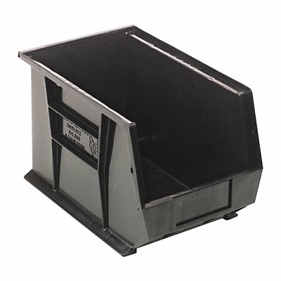 QUANTUM STORAGE SYSTEMS QUS242BK G7041 Hang and Stack Bin Black PP 8 in