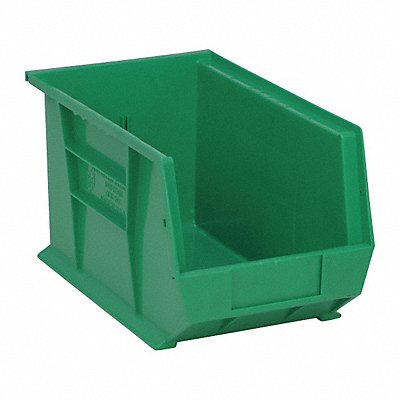 QUANTUM STORAGE SYSTEMS QUS242GN G7041 Hang and Stack Bin Green PP 8 in