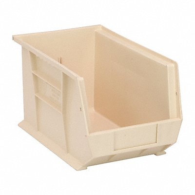 QUANTUM STORAGE SYSTEMS QUS242IV G7041 Hang and Stack Bin Ivory PP 8 in