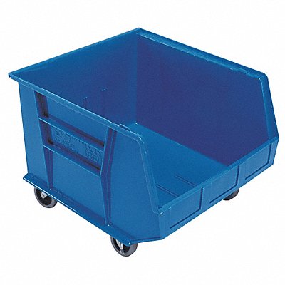 QUANTUM STORAGE SYSTEMS QUS275MOBBL G7042 Mobile Bin Blue Polypropylene 11 in