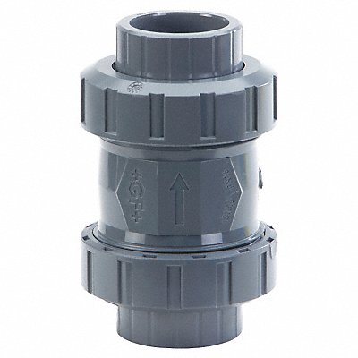 GEORG FISCHER 163562103 Check Valve 4.7656 in Overall L