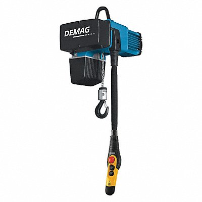 DEMAG DCCom112511H8V962446060 Electric Chain Hoist 275 lb 26 ft.