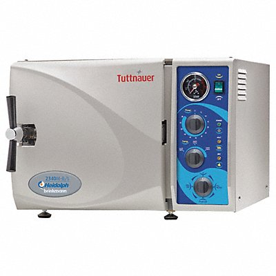 HEIDOLPH TUTTNAUER 23210002 Analog Autoclave 7.5L 120VAC 11A