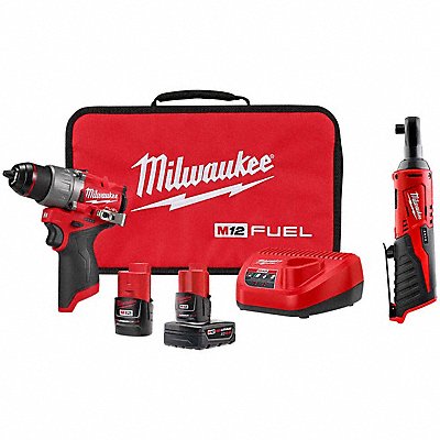 MILWAUKEE 340322000000 Combo Kit and Ratchet 12 V