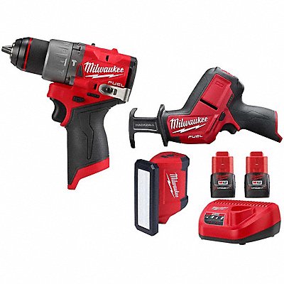 MILWAUKEE TOOL  EQUIPMENT 3404,2520,2367,48112420X2,48592401 M12 6-Tool Combo Kit