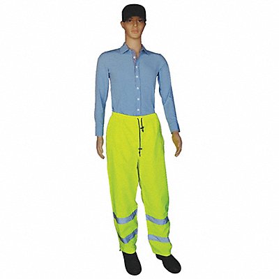 MTS SAFETY A4633ML Rain Pants Elastc Waist w/Drawstring LG