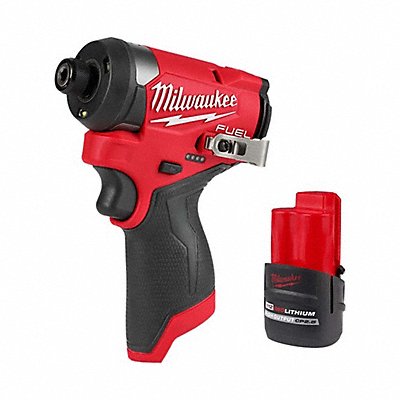 MILWAUKEE 34532048112425 M12 FUEL Impact Driver +HO CP2.5 Battery