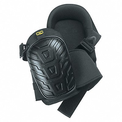 CLC 345 Knee Pad UNIV Clip Hook/Loop Black PR1