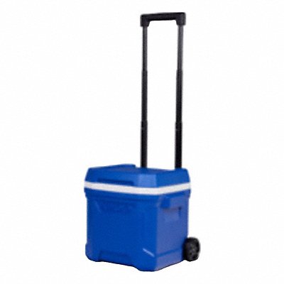 IGLOO 34808 Roller Chest Cooler Blue 16 qt