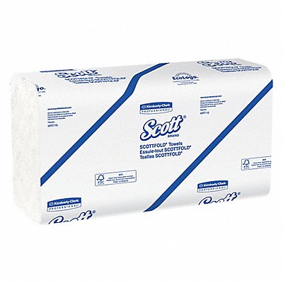 KIMBERLY-CLARK PROFESSIONAL 45957 Paper Towel Sheets 175 Sheets 1 Ply PK25