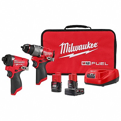 MILWAUKEE 349722 Cordless Combination Kit 2Ah 12V