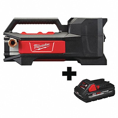 MILWAUKEE 27712000000000 Cordless Transfer Pump Kit 1/4 HP 18V