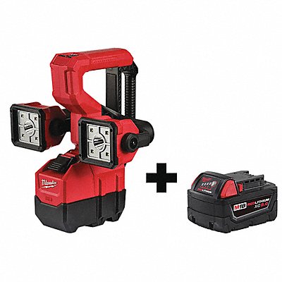 MILWAUKEE 21222000000000 Cordless Work Light Battery Incl 8.2 lb