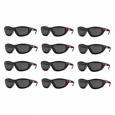 MILWAUKEE 48732046X12 Safety Glasses 12 pk Unisex