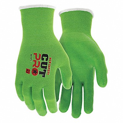 MCR SAFETY 92737L MCR Safety Cut Pro Green Glove L PK12