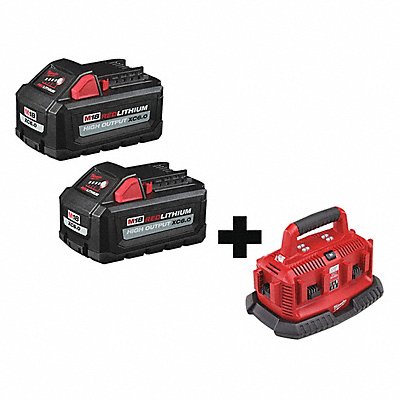 MILWAUKEE 4.8111862485918E+15 Battery 18V Battery Charger Included