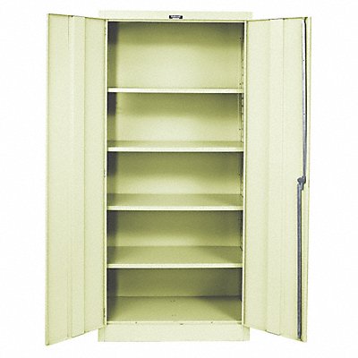 HALLOWELL 825S24APT K3873 Storage Cabinet 78 x48 x24 Tan 4Shlv